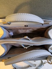 NEW STEVE MADDEN BLUE GLAZE BMATEO TOTE/CROSSBODY SATCHEL BAG W COIN CASE