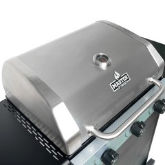 Master Forge Medium 480-Sq.In Stainless steel 3 -Burner Liquid Propane Ga|119860