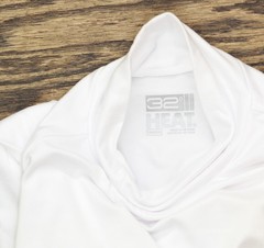 32 Degrees Womens Base Layer Mock-Neck Top White XS