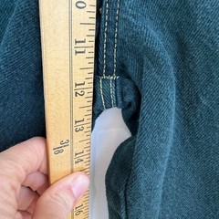 VTG 90s Radiation High Waisted Button Fly Jeans BAREBACK WESTERN JADE WOMEN 26