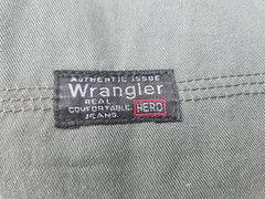 WRANGLER GRAY PANTS CARPENTER JEANS 94HYWLV 29×30 100% COTTON