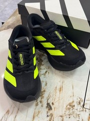 Adidas Adizero Evo SL JR4888 Black Lime Burst Men’s Athletic Shoes