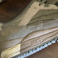 ASICS Gel Lyte III OG Dark Taupe Men’s Suede Athletic Sneakers Shoes US 12 used
