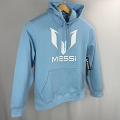 Lionel Messi Collection Hoodie Pullover Mens Large Blue Soccer Futbol Argentina