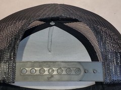 Levi Garrett Patch Trucker Hat Yupoong / YP Classics 6006 Black/Black