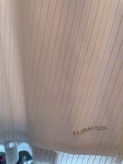 Adidas Climacool Women’s Tennis Dress White Pink Logo Layered Mesh Size M UK 14