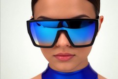 OVERSIZED THICK BOLD SQUARE TRENDY SUNGLASSES RETRO DESIGNER FASHION OUTDOOR NEW