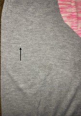 Torrid women’s Sz:1 Gray Knit Sweater Pink space dye heart Pullover Plus Size