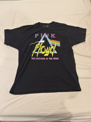 Pink Floyd The Darkside of the Moon tee black Size XL good condition