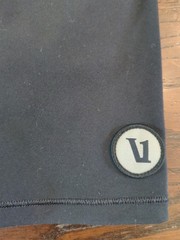 Vuori Volley Black Active Skirt M Built in Shorts Tennis Pickleball Athleisure