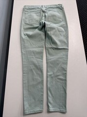 J.CREW Toothpick 26 Ankle (Actual: 30×27 inches) Womens Mint jeans cotton blend