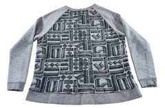 Nike Crewneck Sweatshirt Pullover Women’s Size M Gray Long Sleeve Unique Design