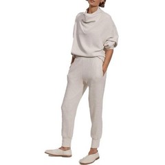 Varley Women’s The Slim Cuff Pant Ivory Marl | Size S