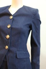 2025 NEW AUTHENTIC VERONICA BEARD Cynthia Tailored Denim Jacket $678