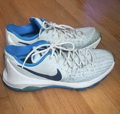 Nike KD 8 Photo Blue White/Midnight Navy Low Top Lace-Up Men’s Sneaker