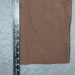 LLBean Women’s Wide Leg Pants Brown Viscose Rayon Spandex Size 10 Reg