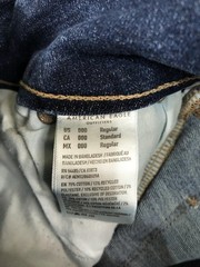 American Eagle Jeans Womens 000 (24×27.5) Cargo Hi Rise Jegging Blue