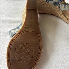 Vince Camuto Tie-Dye Espadrille Sandals sz 8.5 / 39