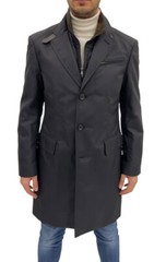 MABRUN Mens Long Jacket, Size 48 with Windproof Bib, 50% Off