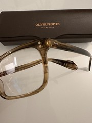 56mm ~ OLIVER PEOPLES DENISON OPTICAL FRAMES in Olive Smoke MSRP$426 PERRY’S FAV