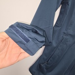 The North Face Active Trail Jacket Size S Full Zip Packable Mallard Blue Hiking