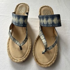 Vince Camuto Tie-Dye Espadrille Sandals sz 8.5 / 39