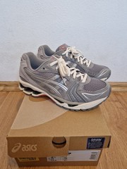 Size 4.5 – ASICS Gel Kayano 14 Clay Grey Pure Silver