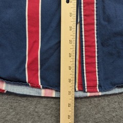 Vintage Chaps Ralph Lauren Shirt Mens XL Striped Colorful 90s Classic Preppy
