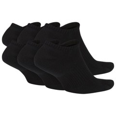 Nike Men’s Socks Everyday Plus Cushioned Athletic Training Dri-Fit No-Show Socks