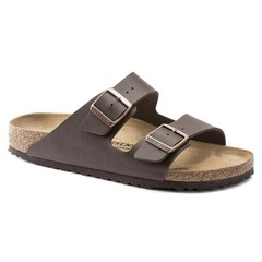 Birkenstock Arizona Birko-Flor Soft Footbed Unisex Sandals Select Size-Mocha