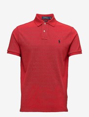 Polo Ralph Lauren Mens Custom Slim Fit Short Sleeve Polo Shirt in Red Sz XL