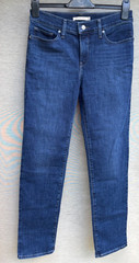 Levis 314 Shaping Straight Women’s Jeans W28 L32 Wash Blue Indigo Stretch