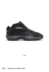 Kobe Adidas Crazy 1 Black 2023 Men’s US Size 14 UK Size 13 1/2 F Size 49 1/3