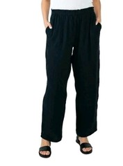 COLDWATER CREEK LADIES’ COTTON GAUZE PULL-ON PANT