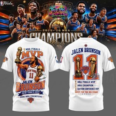 2026 Brunson Knicks Finals MVP Special New Tee Shirt Gift For Fan