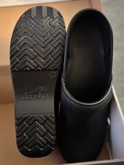Dansko Professional Clog Shoe for Women, Size 38 – Black Cabrio