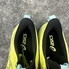 Asics Gel Kinsei Max Running Shoes Mens Size 7.5 Glow Yellow Black 1011B696.750