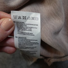 Varley Sweater Womens Extra Small Priya Longline Doublesoft Taupe Fleck Pullover