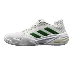 Adidas Barricade 13 M GC Tennis Pickleball Shoes White Green Mens Sz 11.5 JP7748