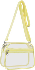 Clear Bag for Stadium Events Clear Sports Fan Handbags Purses with Adjustbale St