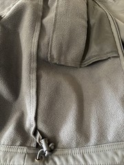 Tactical Jacket Mens Free Soldier Size M Gray Hooded Full Zip