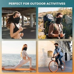 Cooling Neck Gaiter Face Cover Ice Silk Scarf UV Protection Mask for Men Women