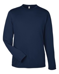 Men’s S-6XL CORE 365 Long Sleeve DriFIT Performance T-Shirt UPF 50+ Crewneck Tee