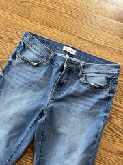 Lila Ryan Rolled Cuff Stretch Jeans Womens Sz 29 Straight Leg