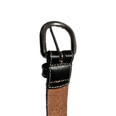 VTG Gap Kids Genuine Leather Beaded Western Belt Sz XS Cowboy Cowgirl Southwest