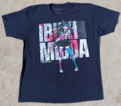 For Fans By Fans Danganronpa Anime T-Shirt XL Ultimate Musician Graphic Tee Navy