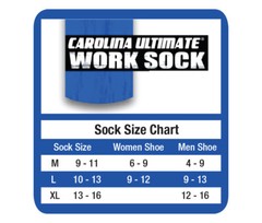Carolina Ultimate Non-Binding Diabetic Health Mens Womens Crew Ankle Socks 4 PK
