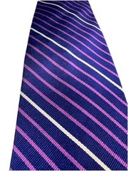Brooks Brothers Tie Makers And Merchants Handmade USA 100% Imported Silk Striped