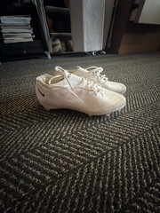 Nike Air Zoom Mercurial Vapor 16 Elite FG White Soccer Cleats