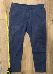 English Laundry Chino Pants Mens 34×30 Navy Blue Cotton Stretch Straight Fit